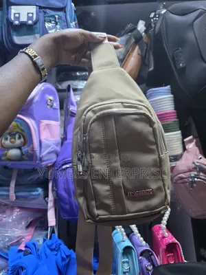 Beige Unisex Crossbody Chest Bag at 600