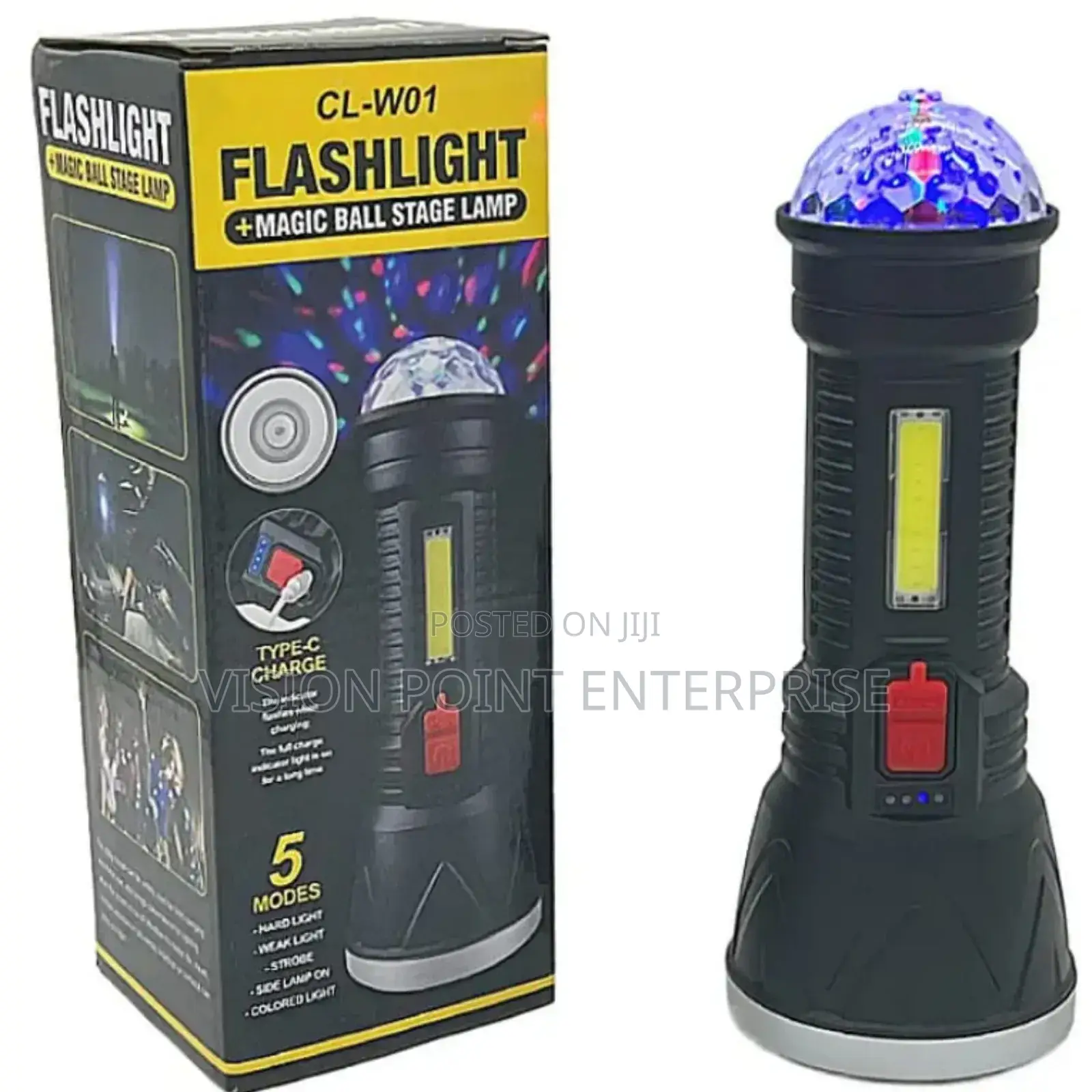 Bright Flashlight Plus Magic Ball Lamp