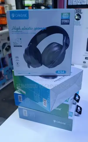Celebrat A34 Stereo Headphones