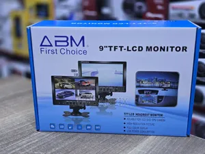 9 Inch Full Colour Display TFT-LCD Headrest Monitor
