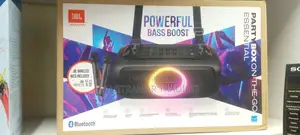JBL Party Box on the Go Essential Portable Party Speaker With 2 Mics