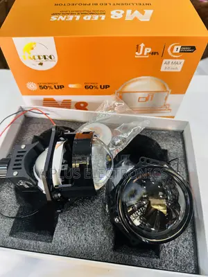 A8 Max Headlight Projector – Premium Beam for Cars