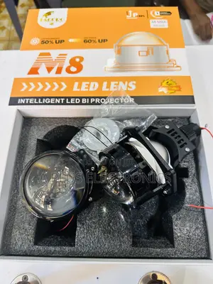 A8 Max Headlight Projector – Powerful Led, Long-Lasting
