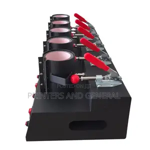 High Efficiency 11oz Five Stations Mug Heat Press Machine