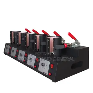 5 Station Cup Mug Heat Press Machine 110v/220v Transfer Machine
