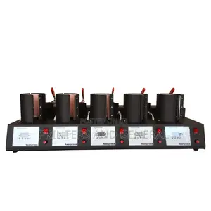 5-Station Transfer Ceramic Cup Mug Heat Press Machine