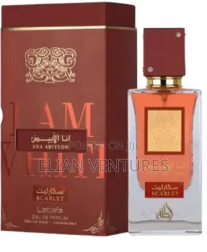 Original Ana Biyedh Scarlet Lattafa Perfume for Sale