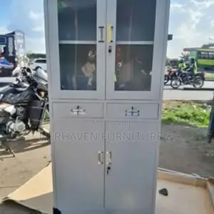 Steel Half Glass File Cabinet for Office Institutional Use