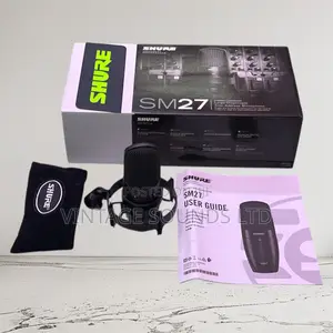 Shure Sm27 Large-Diaphragm Cardioid Condenser Microphone