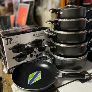 Jp Nonstick Cookware Set 11pc + Free Pan - Restocked Price Drop!