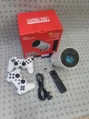 Hy300 New Portable Mini Projector With Projector Video Game Console