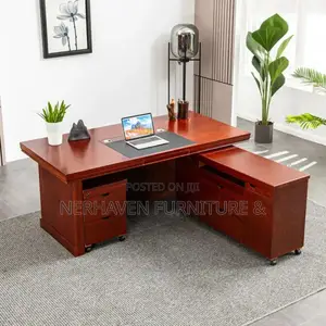 -Shape Executive Table for Office Home Office