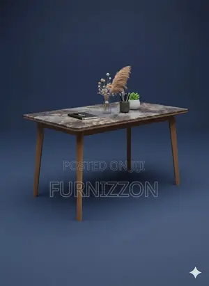 Marble Top Dining Table for Home Office
