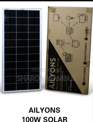 New Ailyons 100w Solar Panel/100w Ailyons Solar Panel