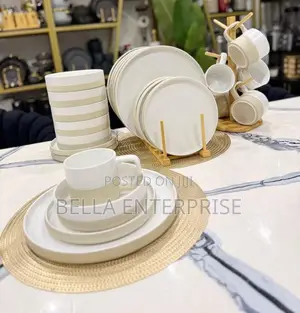 24pcs High Quality Ceramic Dinner Set Available