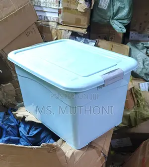 120 L Coloured Storage Box With Wheels *