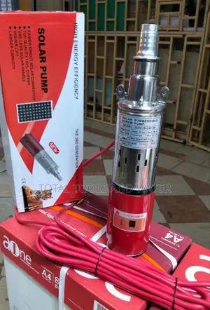 Solar Submersible Water Pump 250 Watts 24 v 50m Head