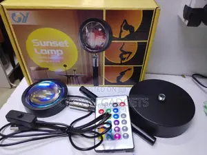 Adjustable Sunset Projection Lamp For Tiktok Streaming