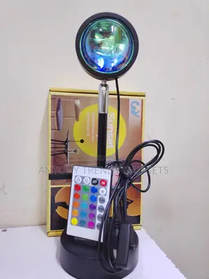 Usb Sunset Lamp Projector With Remote Control