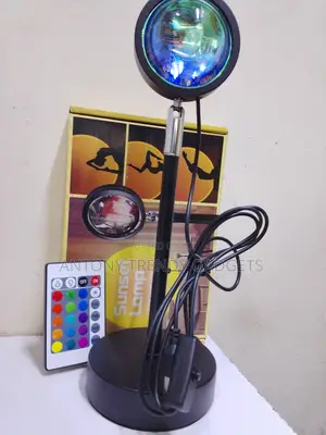 Adjustable Sunset Lamp For Room Decor & Photos