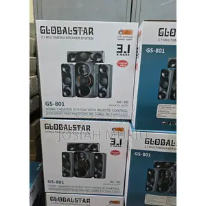 3.1ch Globalstar Home Theater System With Remote Control Woofer