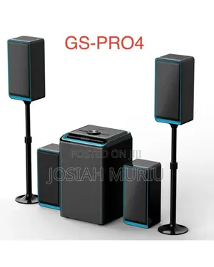 4.1ch Globalstar Pro 4 Multimedia System
Woofer