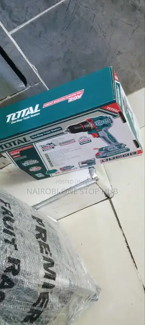 Total 20v Cordless Drill Driver – Lithium Battery Power Tool