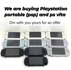 We Are Buying Playstation Portable and Other Gaming Consoles