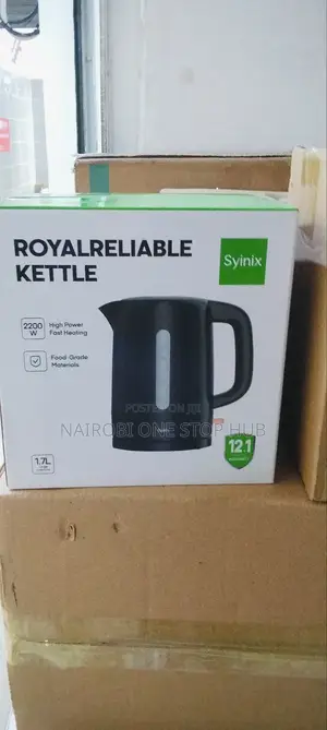 Original Syinix Royal Electric Kettle 1.7l
