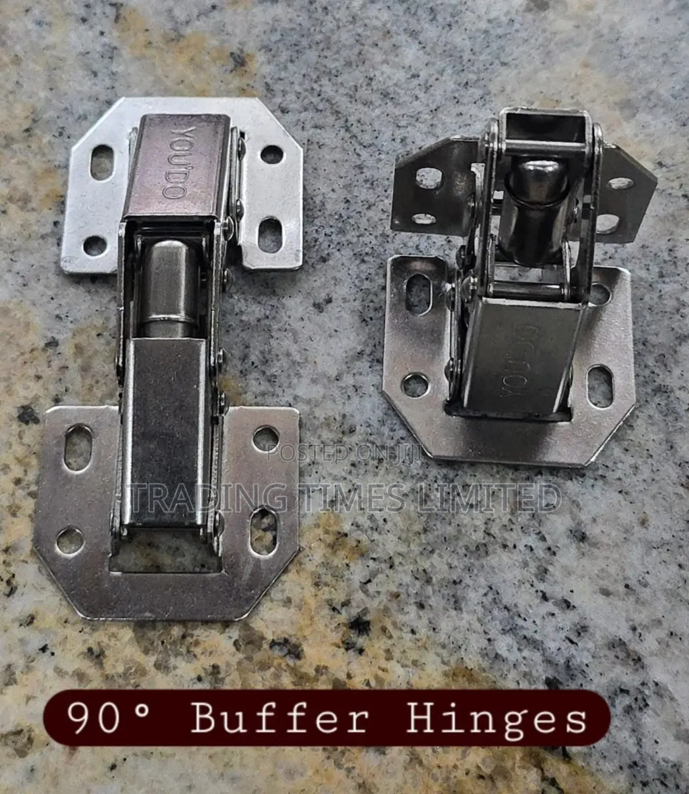 90 Degree Buffer Hinge (Pair)