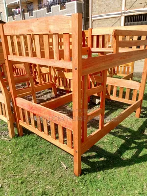 Double Decker 4*6 by 4*6.Hardwood Framed