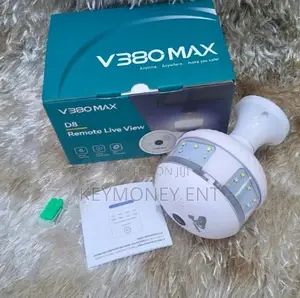 V380 Pro Wifi Bulb With Hidden Spy Camera