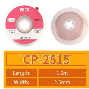 Solder Suction Tape 2515, Desoldering Wick for PCB Repair