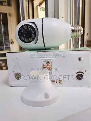 Smart E27 Wifi Bulb Camera 360° Motion Detection