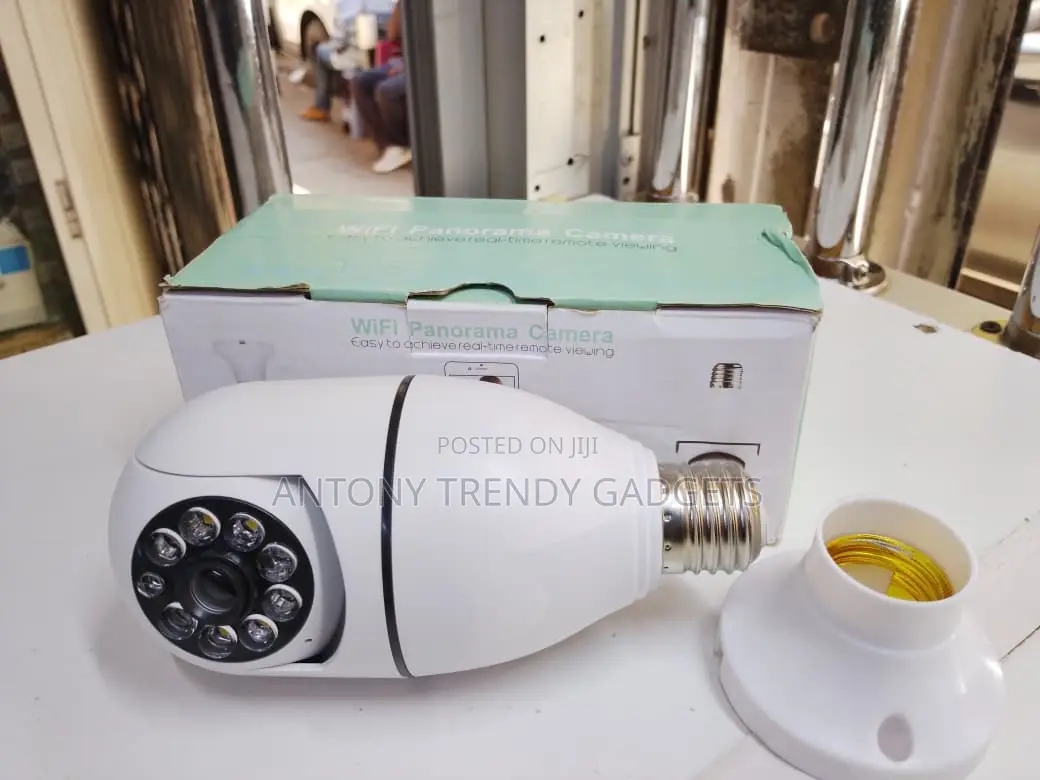 E27 Wi-fi Panoramic Security Camera