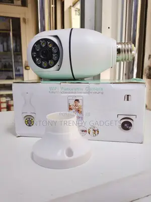 E27 Wi-fi Panoramic Security Camera