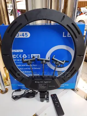 LJJ-45 18′′ Led Ring Light With Stand Remote Control