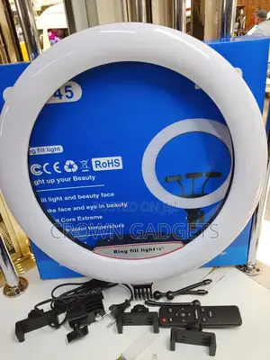LJJ-45 18′′ Led Ring Light With Stand Remote Control