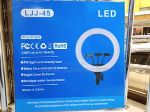 Ljj-45 18-inch Led Ring Light With Stand