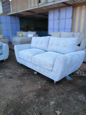 Luna Bubble Fabric 3 Seater Sofa