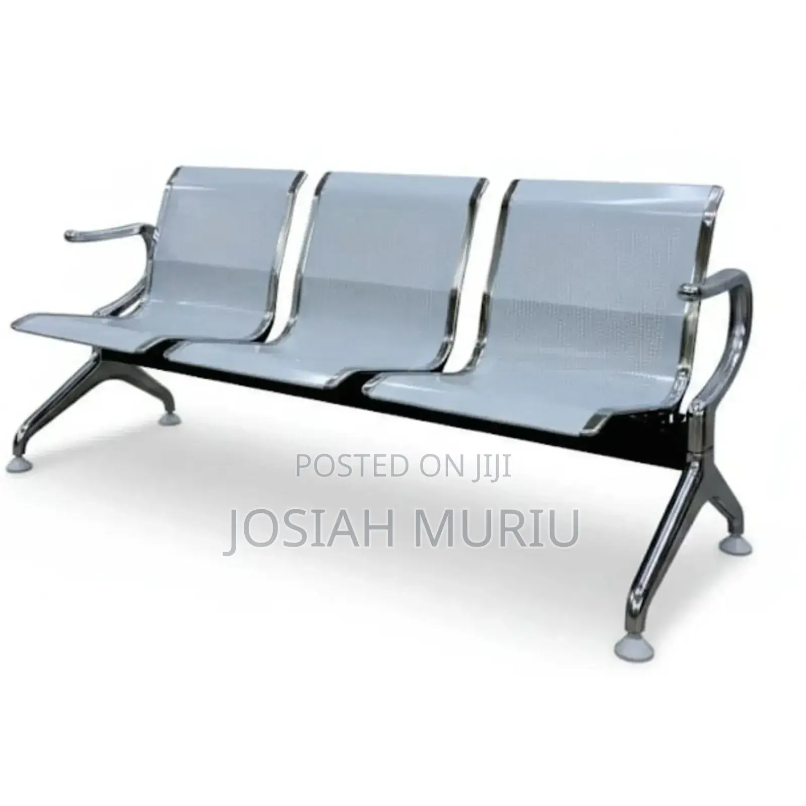 Metal Bench 3 Seater