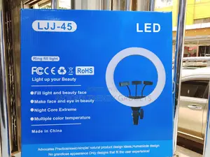 Ljj-45 Led Ring Light For Vlogging, Beauty & Live Broadcast