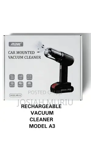 MDHL Car Mounted Vacuum Cleaner, Model Md-A3.