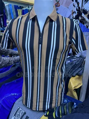 Quality Striped Men T-Shirts Sizes M-3xl