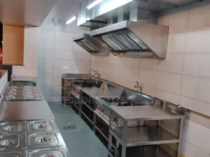 Stainless Steel Commercial Kitchen Kitchen Set Up