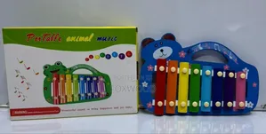 8-Key Wooden Xylophone Toy for Children,