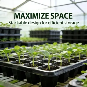 Hygienic Seedling Tray, Reduces Disease, Keeps Plants Clean