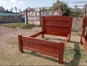 5*6 Mahogany Vanish Queen Beds
