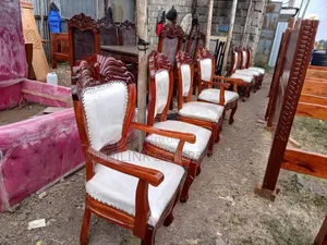 Wooden Mahogany Vanish Dinning Chairs