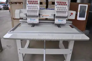 Two Head High Quality Embroidery Machines High Speed